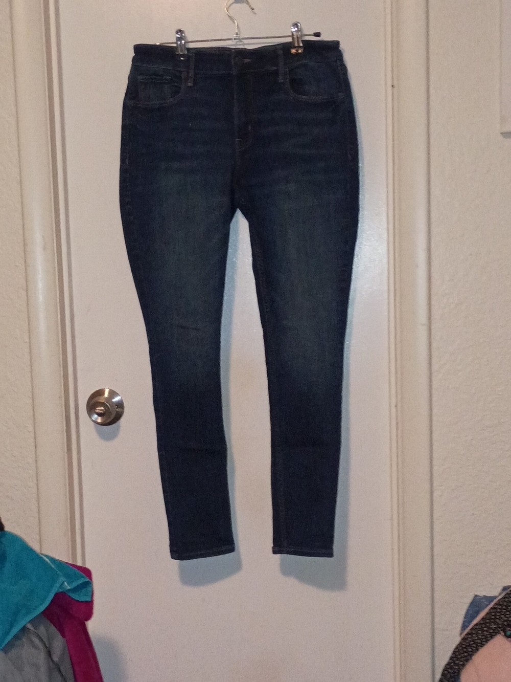 Old Navy Dark Indigo Skinny Jeans - Classic Stretch